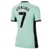 Maillot de foot Chelsea Raheem Sterling #7 Troisième vêtements Femmes 2023-24 Manches Courtes